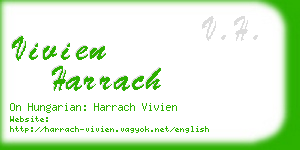 vivien harrach business card